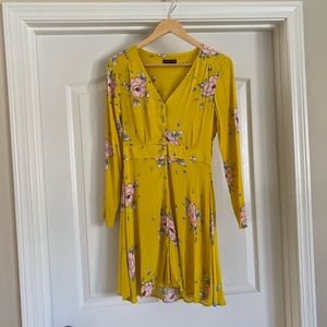 yellow cotton-on women’s sundress